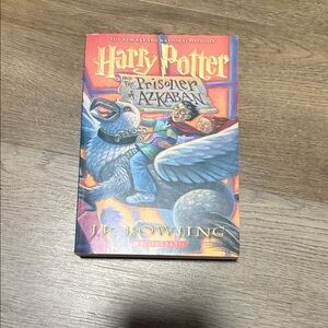 Scholastic Harry Potter and the Prisoner of Azkaban - Red and Blue Cover